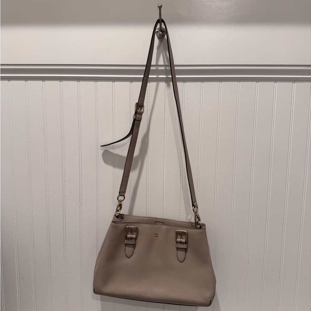 Kate Spade Taupe Leather Purse